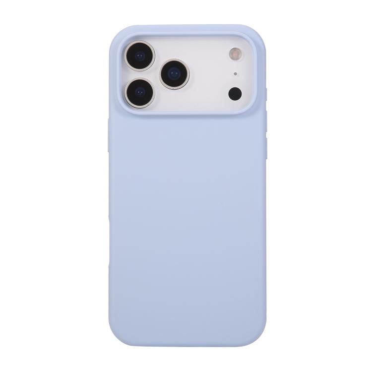 For iPhone 17 Pro Liquid Silicone Phone Case(Lilac Purple)