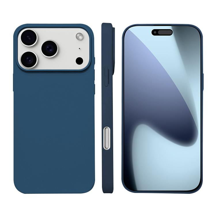For iPhone 17 Pro Liquid Silicone Phone MagSafe Case(Royal Blue)