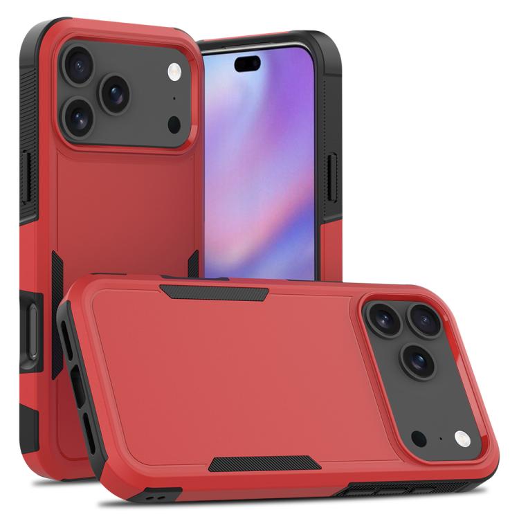 For iPhone 17 Pro Max 2 in 1 PC + TPU Phone Case(Red)