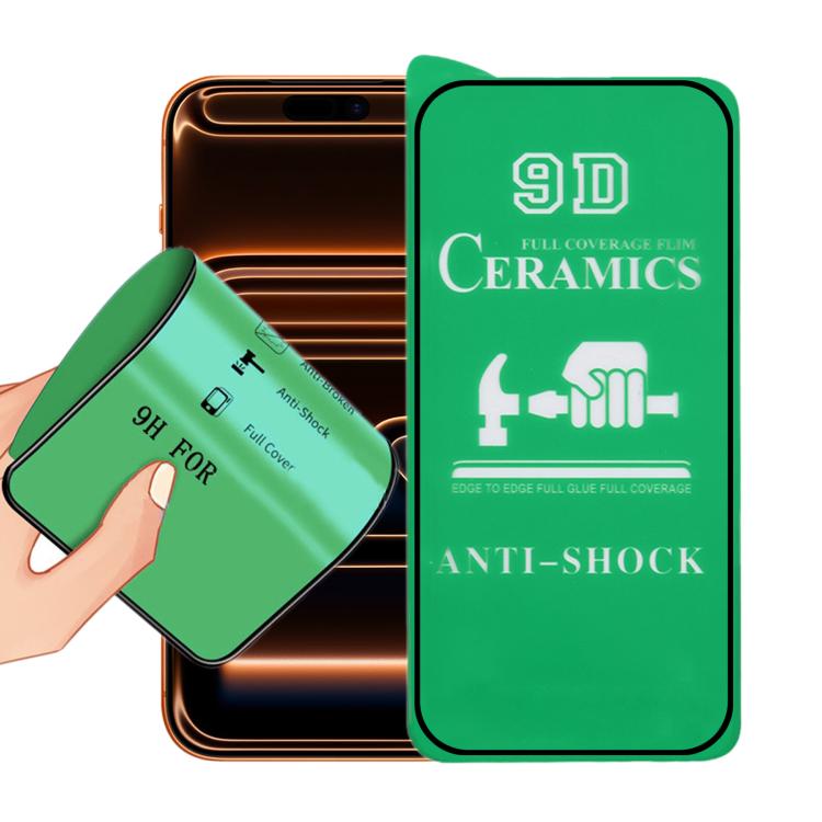 For iPhone 17 Pro Max 9D Full Screen Full Glue Ceramic Film