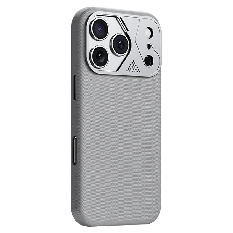 For iPhone 17 Pro Max Alluring Eyes Series Full Coverage Shockproof TPU Phone Case(Titanium Gray)