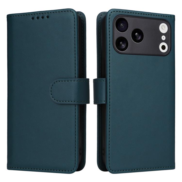 For iPhone 17 Pro Max BETOPNICE BN-005 2 in 1 Detachable Imitate Genuine Leather Phone Case(Blue)