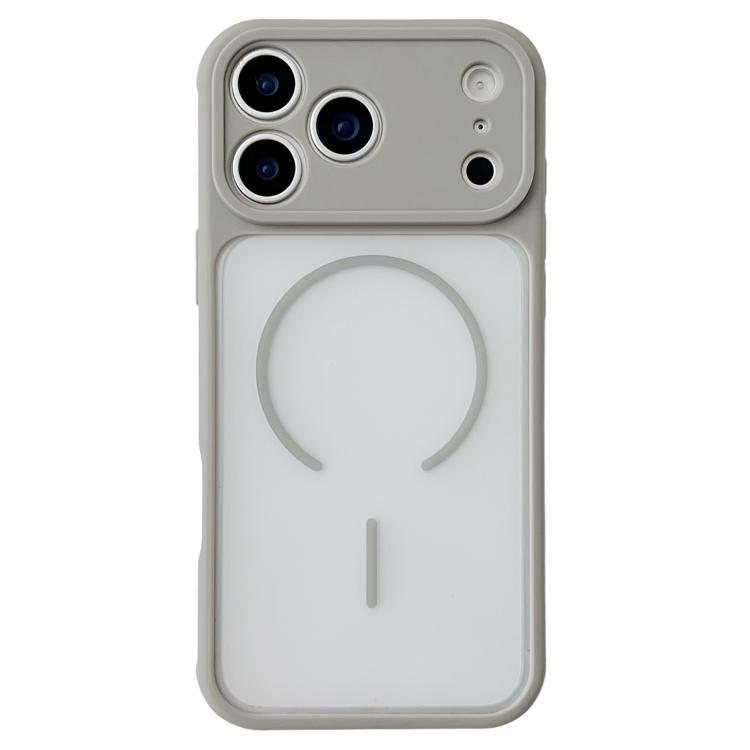 For iPhone 17 Pro Max Cooling Skin Feel Magnetic Phone Case(Titanium Grey)
