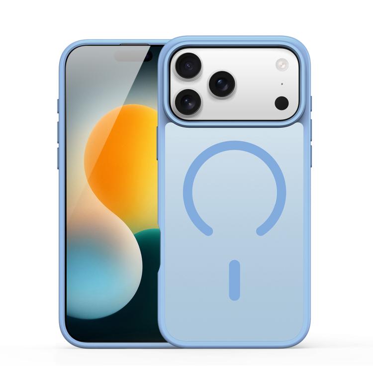 For iPhone 17 Pro Max DUX DUCIS Yind Series MagSafe TPU Hybrid PC Phone Case(Light Blue)