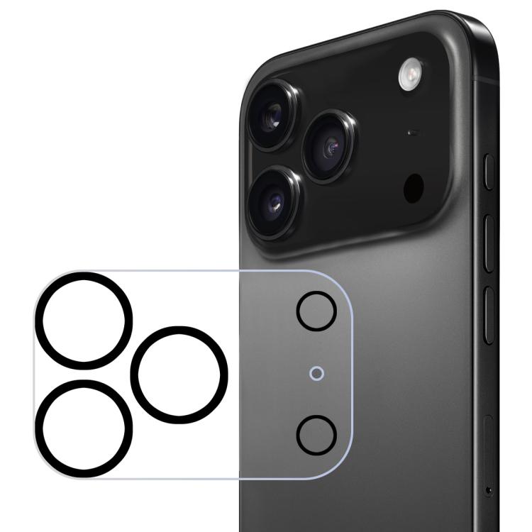 For iPhone 17 Pro Max ENKAY Hat-Prince 9H Rear Camera Lens Tempered Glass Film