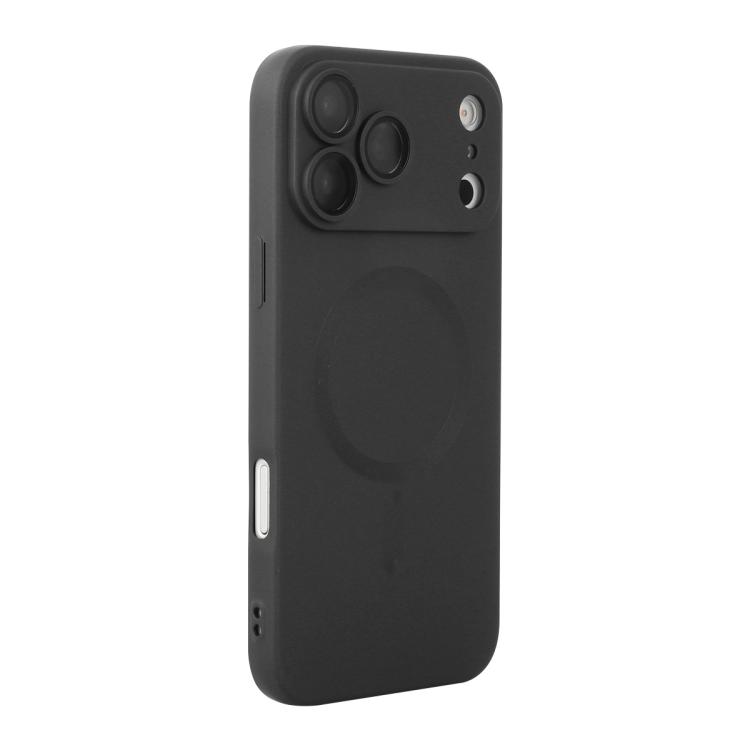 For iPhone 17 Pro Max ENKAY MagSafe Matte TPU Phone Case with Lens Film(Black)