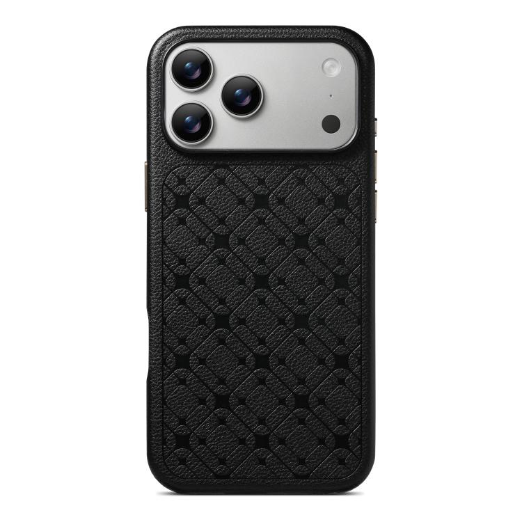 For iPhone 17 Pro Max ESEBLE B2 Starlight Plaid Phone Case(Black)
