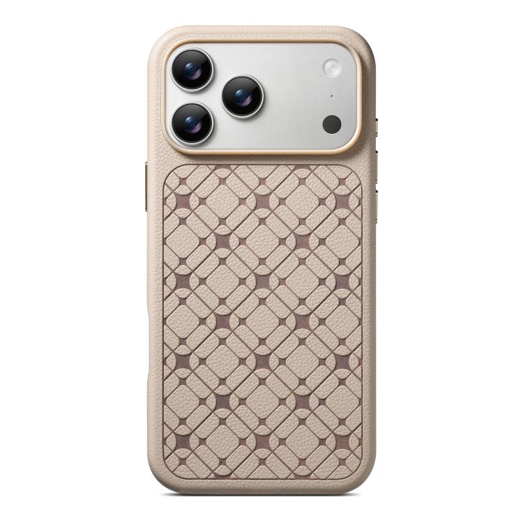For iPhone 17 Pro Max ESEBLE B2 Starlight Plaid Phone Case(Khaki)