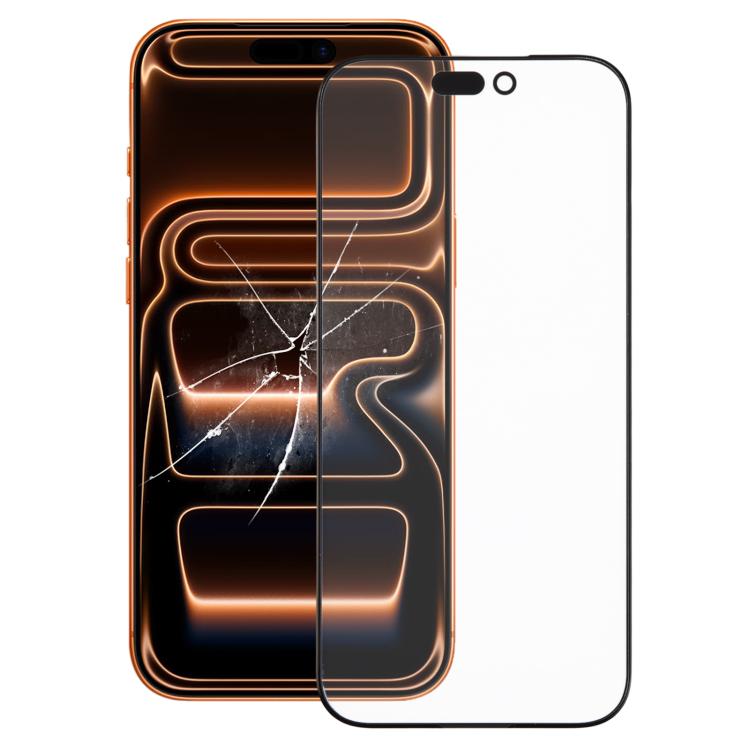 For iPhone 17 Pro Max Front Screen Outer Glass Lens with OCA Optically Clear Adhesive