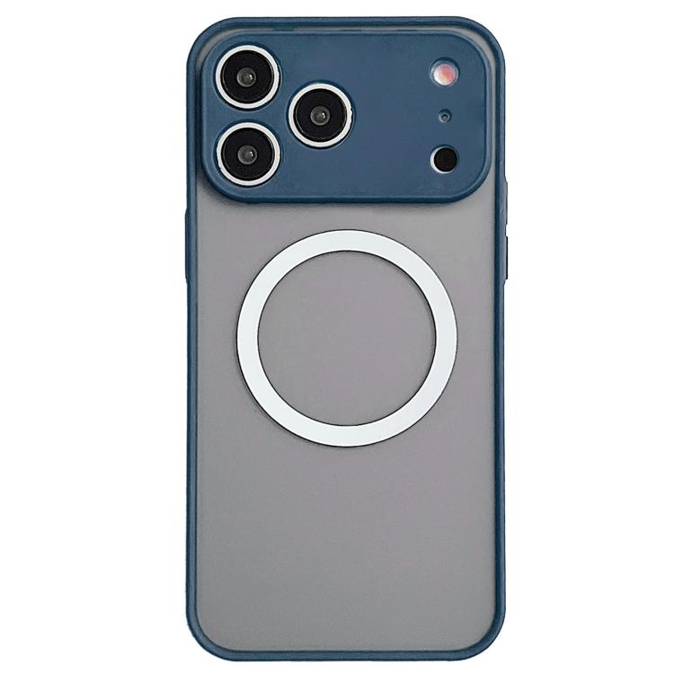 For iPhone 17 Pro Max Hawkeye Skin Feel MagSafe Phone Case(Royal Blue)