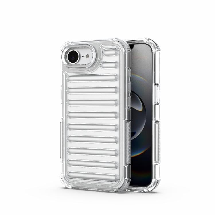 For iPhone 17 Pro Max High Transparency TPU Hybrid PC Airbag Phone Case(Transparent)