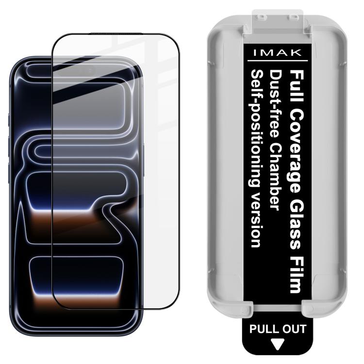 For iPhone 17 Pro Max imak Dust-free Chamber Locator Full Coverage Tempered Glass Film