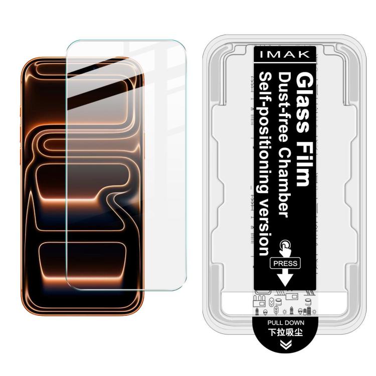 For iPhone 17 Pro Max imak Dust-free Chamber Locator H Series Tempered Glass Film