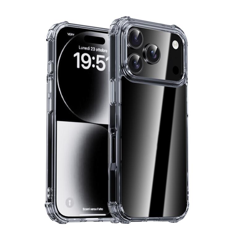 For iPhone 17 Pro Max iPAKY XJ Series Transparent PC+TPU Phone Case