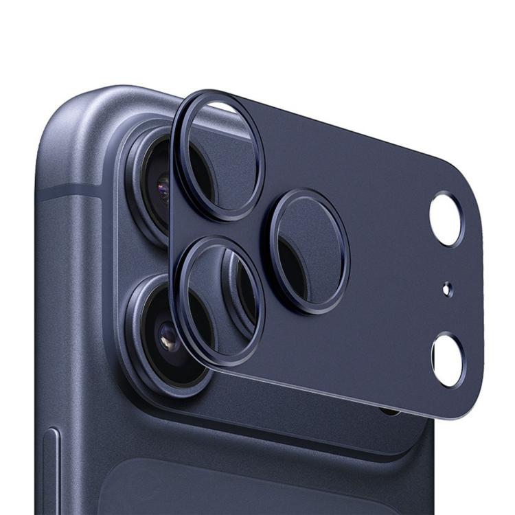 For iPhone 17 Pro Max Kalebol Metal Convex Hollow Lens Protector Ring(Blue)