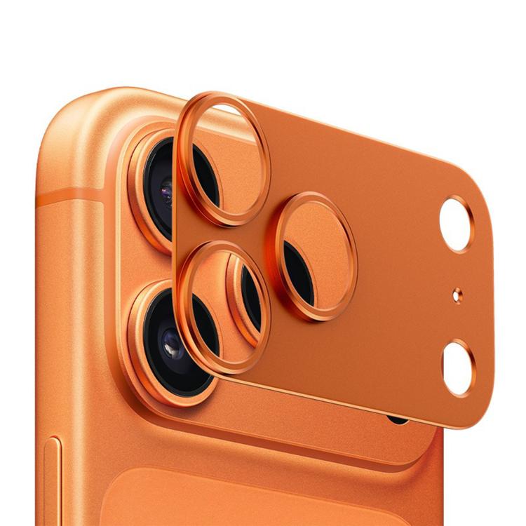 For iPhone 17 Pro Max Kalebol Metal Convex Hollow Lens Protector Ring(Orange)