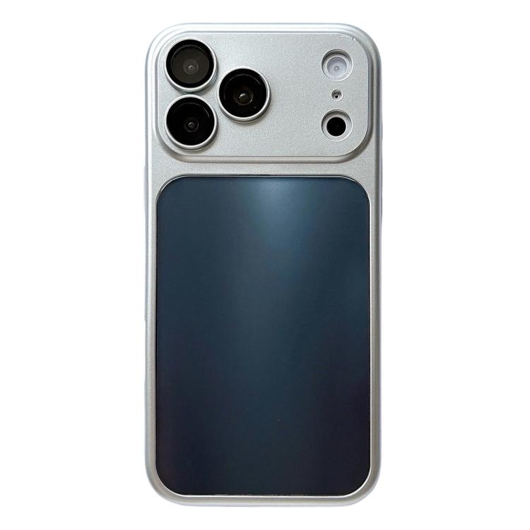 For iPhone 17 Pro Max Laser Colorful PC + TPU Shockproof Phone Case(Dark Blue)