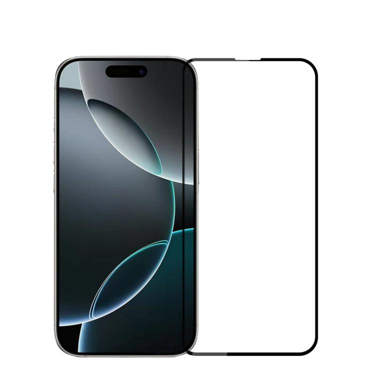 For iPhone 17 Pro Max MOFI 9H 2.5D Full Screen Tempered Glass Film(Black)