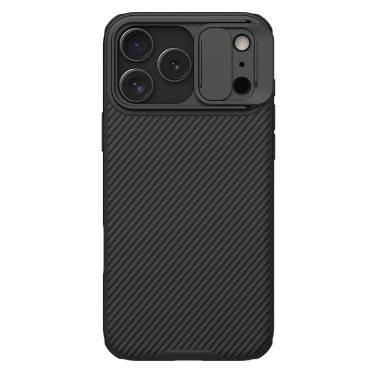 For iPhone 17 Pro Max NILLKIN CamShield Pro PC Phone Case(Black)