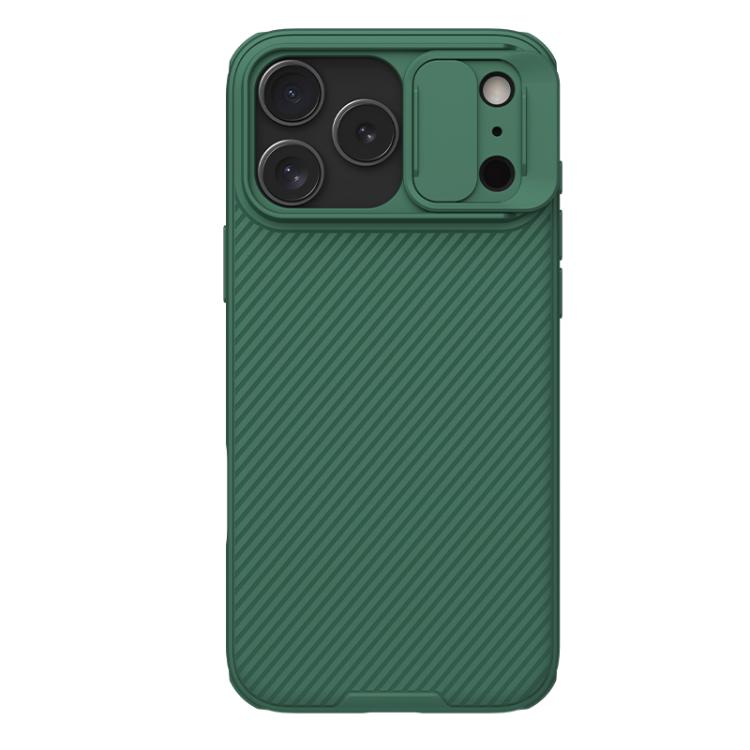 For iPhone 17 Pro Max NILLKIN CamShield Pro PC Phone Case(Green)