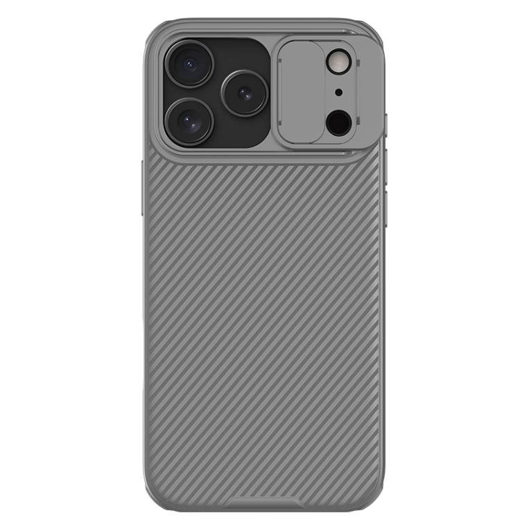For iPhone 17 Pro Max NILLKIN CamShield Pro PC Phone Case(Grey)