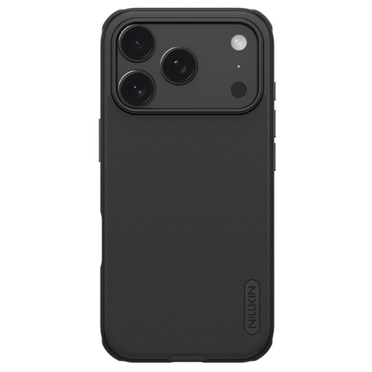 For iPhone 17 Pro Max NILLKIN Frosted Shield Pro Magnetic Magsafe Phone Case(Black)
