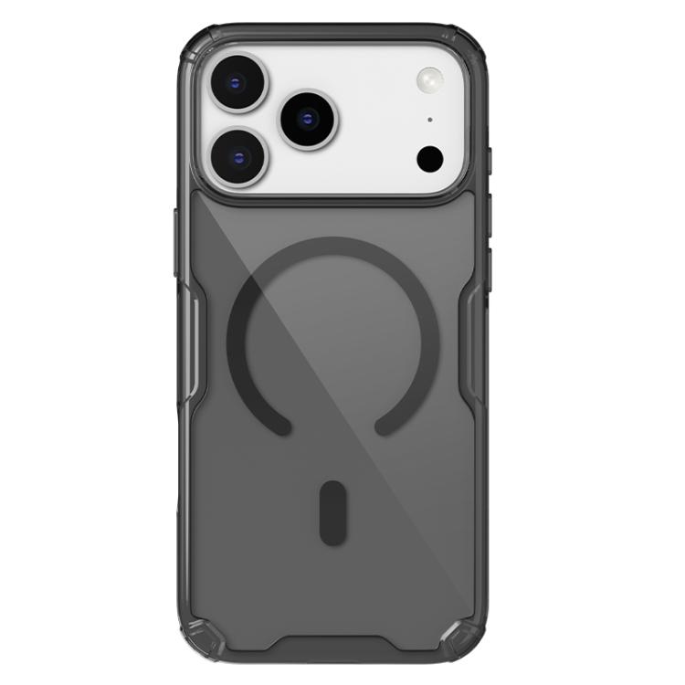 For iPhone 17 Pro Max NILLKIN Ultra Clear Magsafe PC + TPU Phone Case(Black)