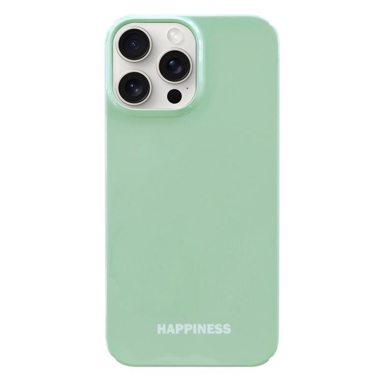 For iPhone 17 Pro Max Painted Pattern PC Phone Case(Green)