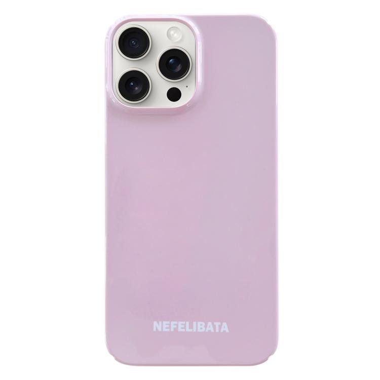 For iPhone 17 Pro Max Painted Pattern PC Phone Case(Pink)