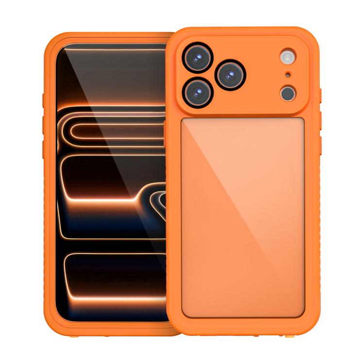 For iPhone 17 Pro Max RedPepper Waterproof Phone Case(Orange)