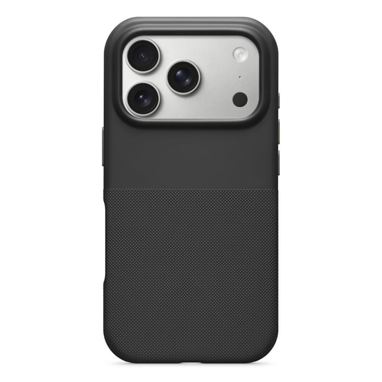 For iPhone 17 Pro Max Super Magnetic 2-in-1 Silicone Shockproof Phone Case with AI Camera Button(Black)