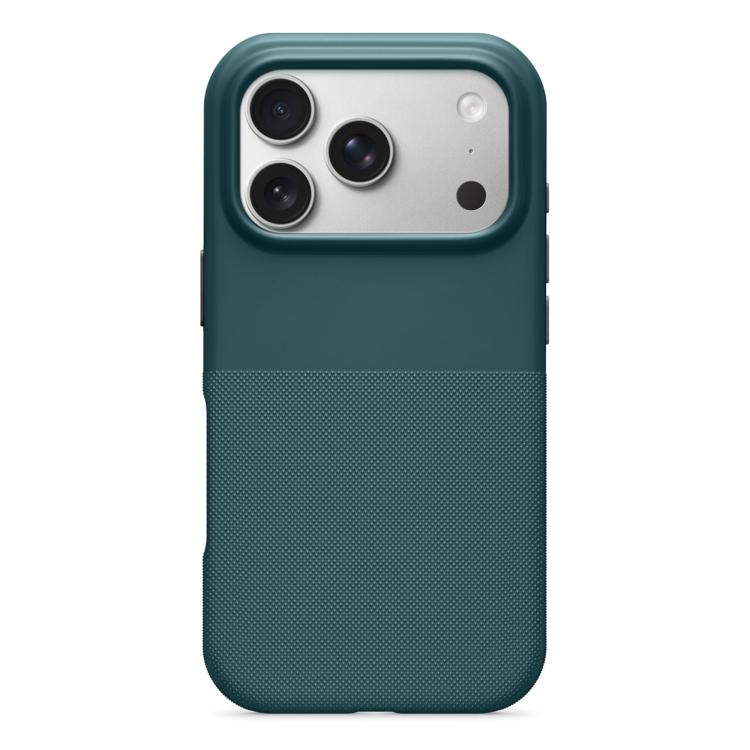 For iPhone 17 Pro Max Super Magnetic 2-in-1 Silicone Shockproof Phone Case with AI Camera Button(Rocky Blue)