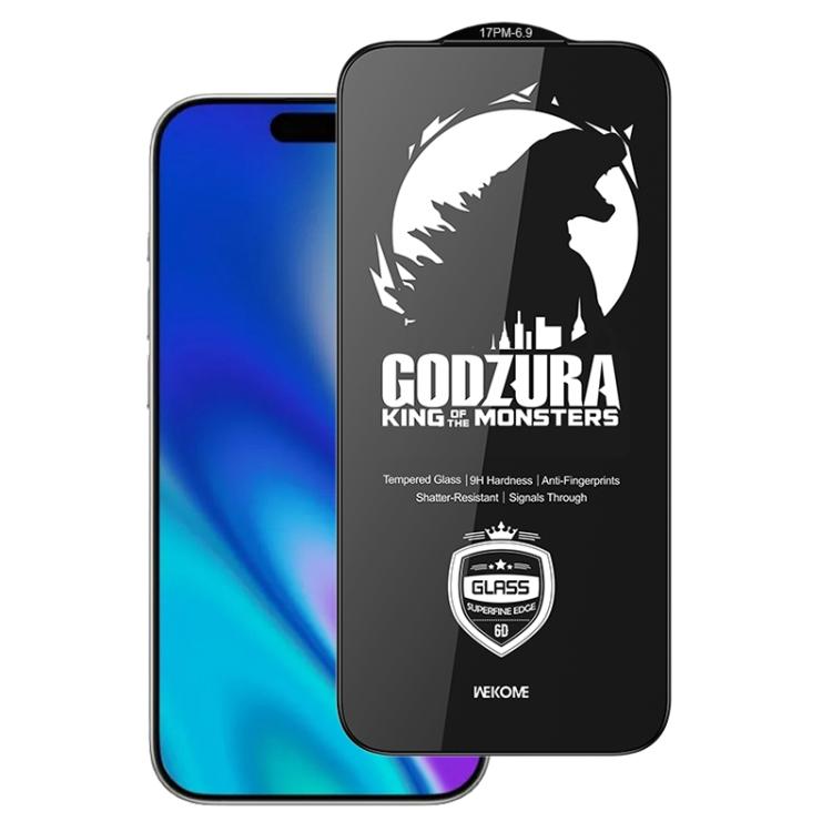 For iPhone 17 Pro Max WK WTP-122 6D Curved Ultra-Fine Edge HD Full-Screen Tempered Glass Film(Transparent)