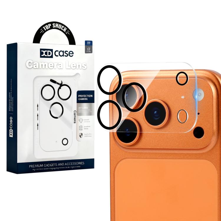 For iPhone 17 Pro Max XDcase Silkscreen Integrated Tempered Glass Back Camera Film