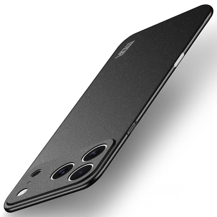 For iPhone 17 Pro MOFI Fandun Series Frosted PC Ultra-thin All-inclusive Phone Case(Black)