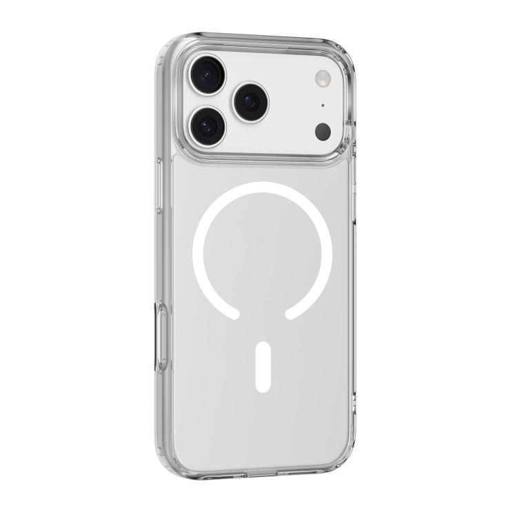 For iPhone 17 Pro Mutural Ice Series MagSafe Magnetic TPU Phone Case(Transparent)