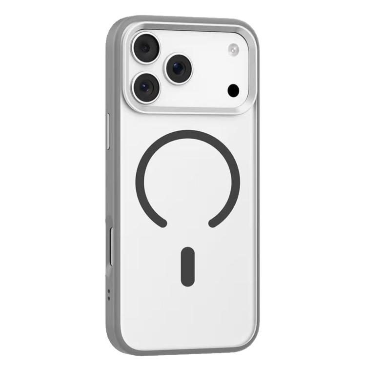 For iPhone 17 Pro Mutural Mist MagSafe Series Magnetic PC Hybrid TPU Phone Case(Grey)