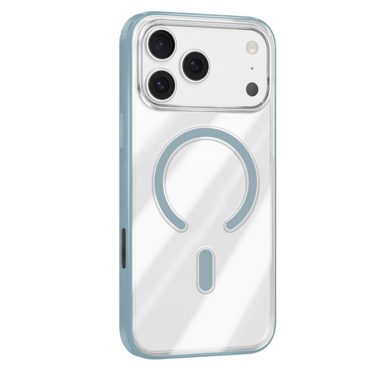 For iPhone 17 Pro Mutural Soft Mist Series MagSafe PC Hybrid TPU Phone Case(Light Green)