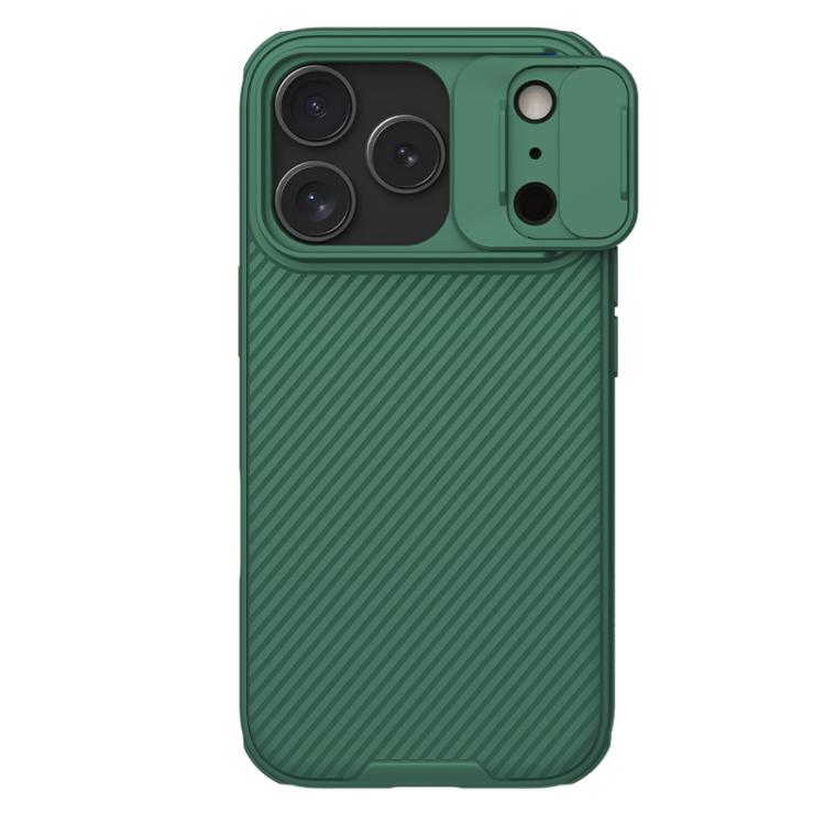 For iPhone 17 Pro NILLKIN CamShield Pro PC Phone Case(Green)