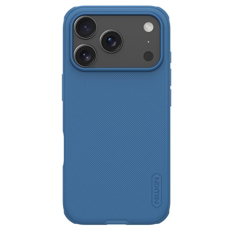 For iPhone 17 Pro NILLKIN Frosted Shield Pro PC + TPU Phone Case(Blue)