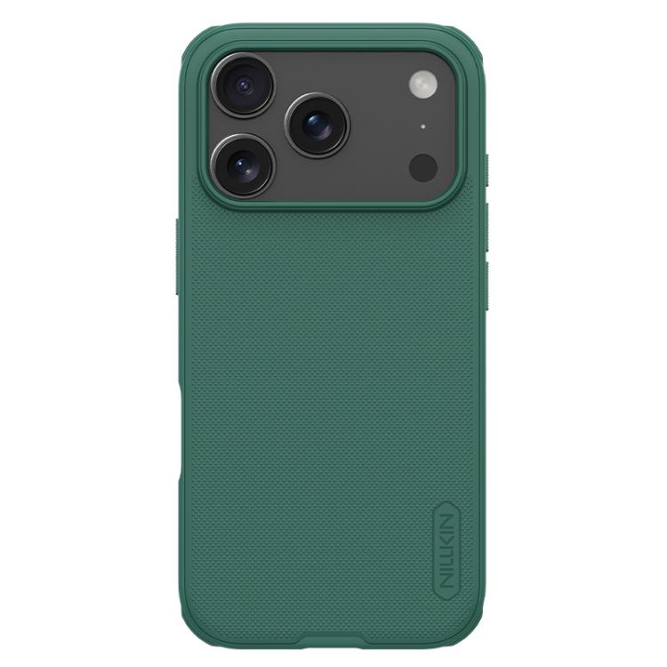 For iPhone 17 Pro NILLKIN Frosted Shield Pro PC + TPU Phone Case(Green)
