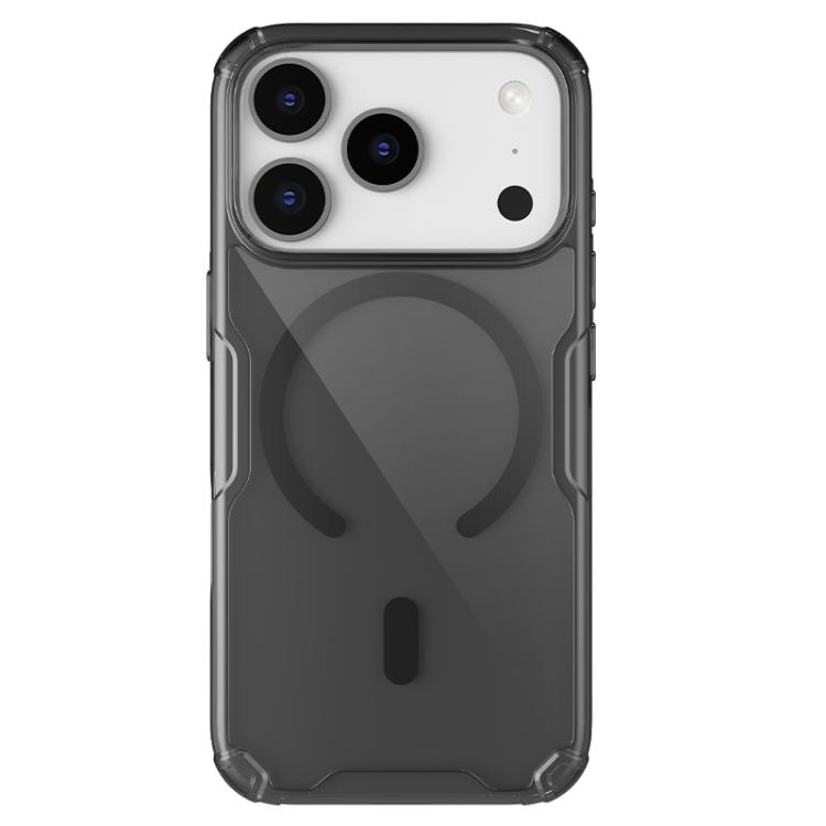 For iPhone 17 Pro NILLKIN Ultra Clear Magsafe PC + TPU Phone Case(Black)
