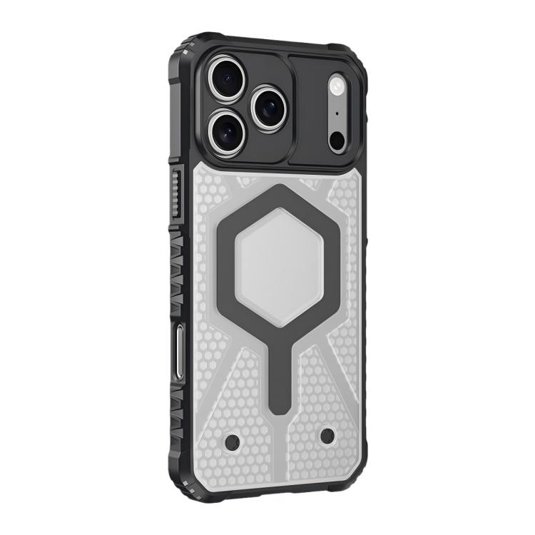 For iPhone 17 Pro Overcome Gen 4th UAD Series PC TPU Magnetic Phone Case(Black)
