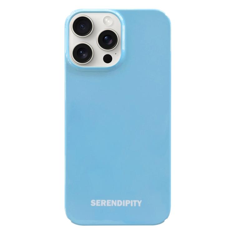 For iPhone 17 Pro Painted Pattern PC Phone Case(Blue)