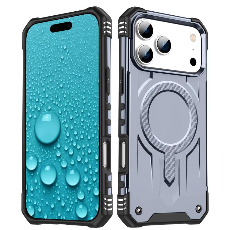 For iPhone 17 Pro Straship MagSafe TPU Hybrid PC Phone Case(Gray)
