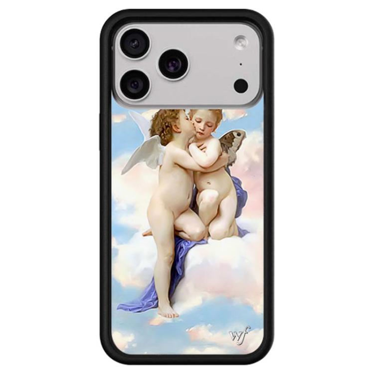 For iPhone 17 Pro WildFlow Fairy Tales Series Pattern Phone Case(Baby Angel)