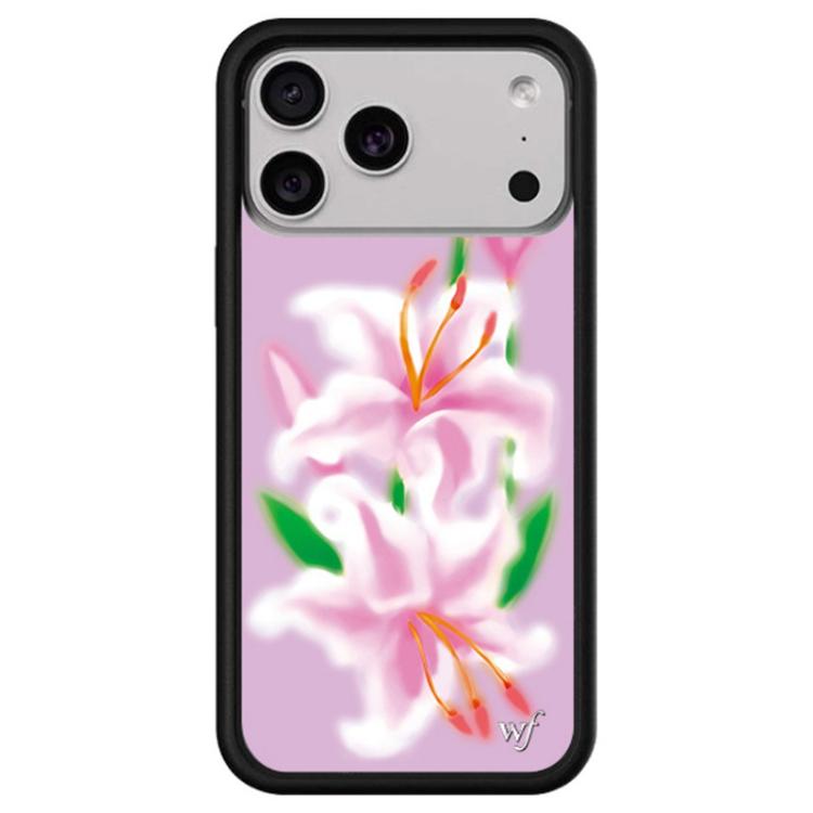 For iPhone 17 Pro WildFlow Fairy Tales Series Pattern Phone Case(Sweet Lily)