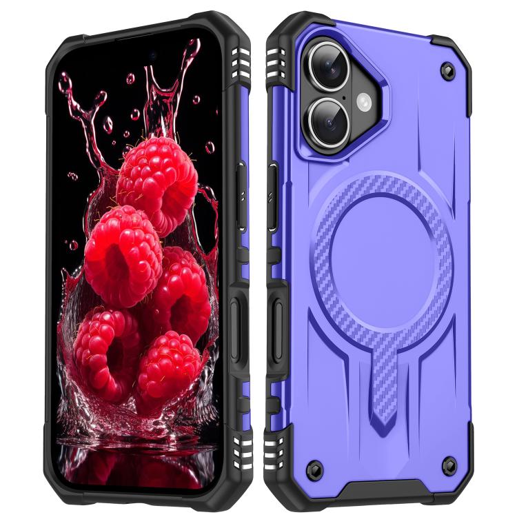 For iPhone 17 Straship MagSafe TPU Hybrid PC Phone Case(Purple)