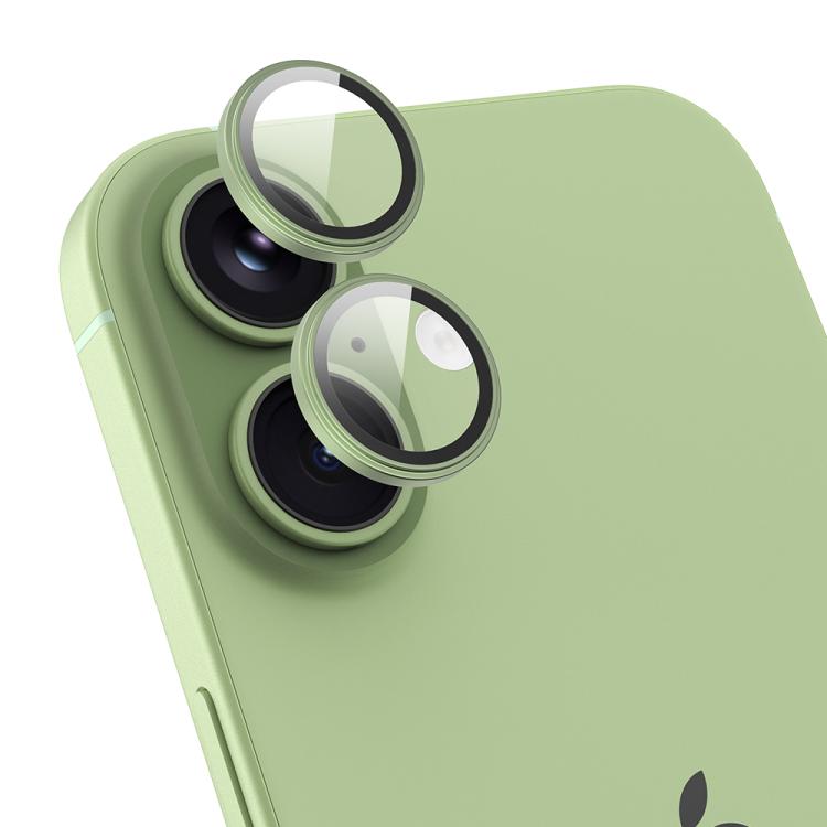 For iPhone 17 TOTU PG-3 Matte Aluminum Alloy Lens Protective Film(Green)