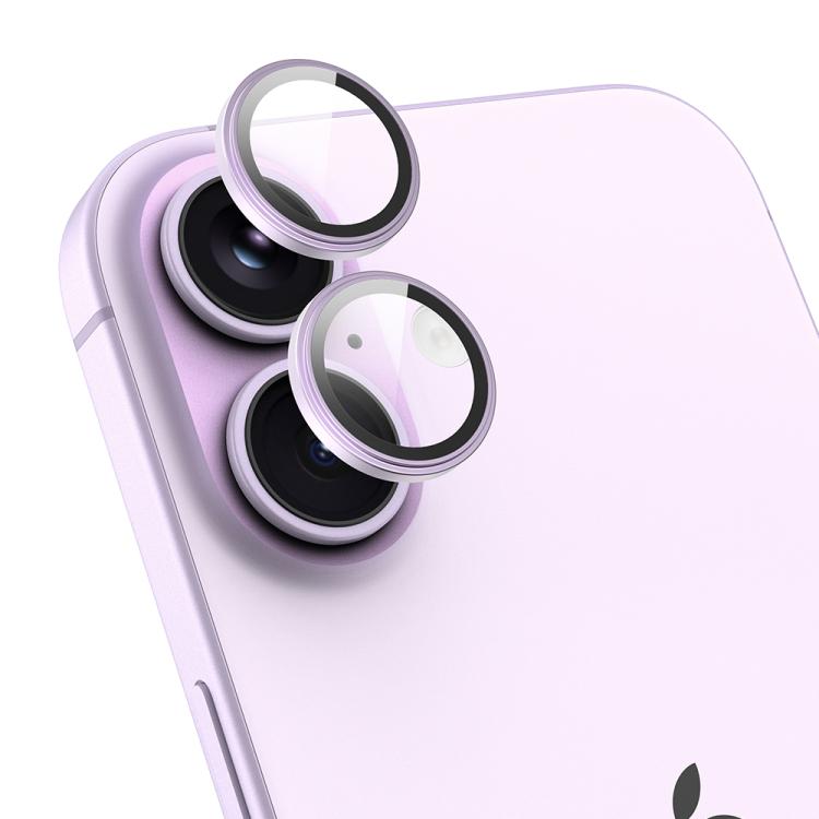 For iPhone 17 TOTU PG-3 Matte Aluminum Alloy Lens Protective Film(Purple)